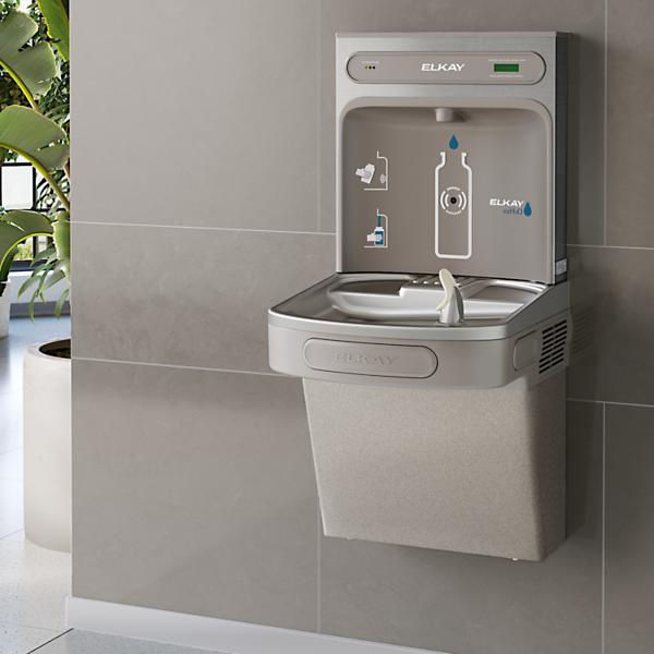 Cold water dispenser LZWSRK Elkay contactless / for bottle filling