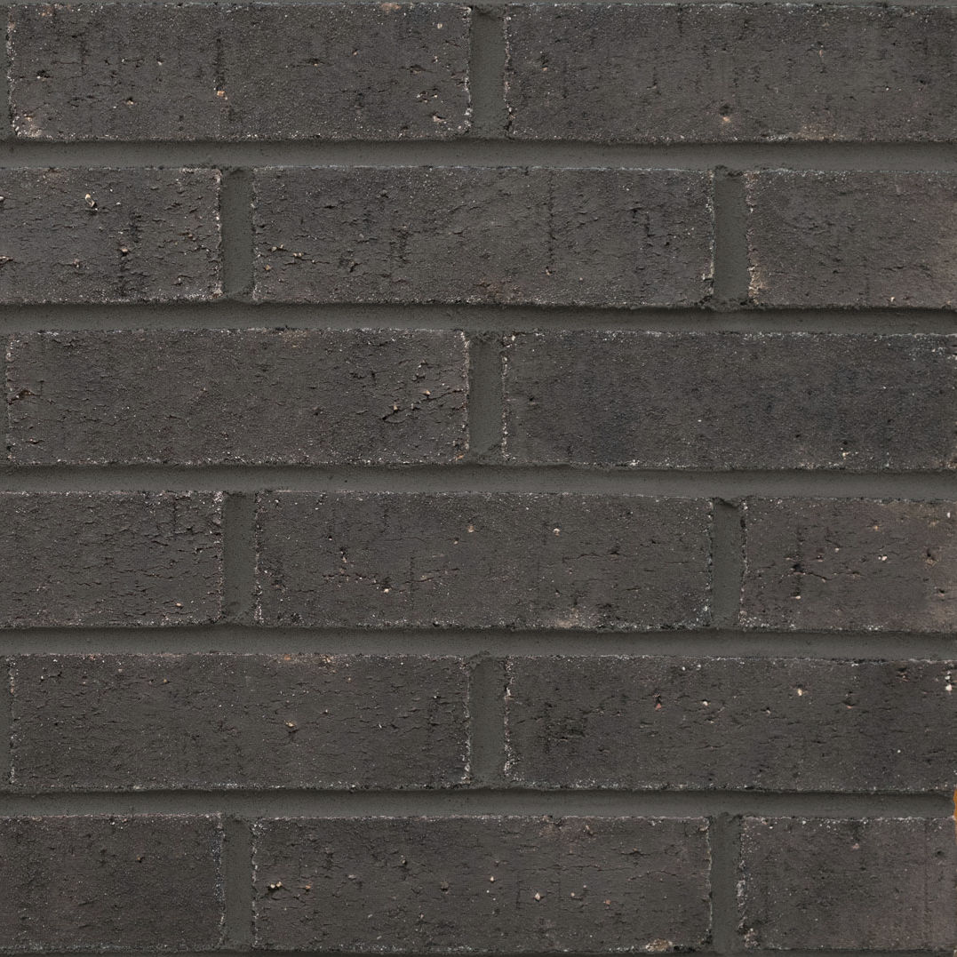 Hollow brick MIDNIGHT MIST General Shale textured / for facade