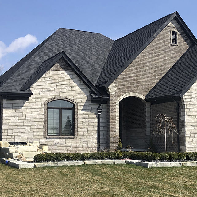 Stone wall cladding - AVALANCHE - SHADOW - General Shale - indoor ...