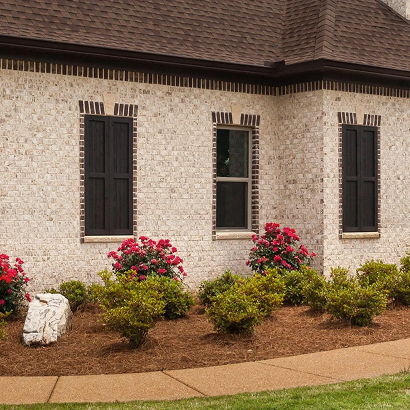 Hollow brick - LOGAN CANYON - General Shale - embossed / textured / for  facade