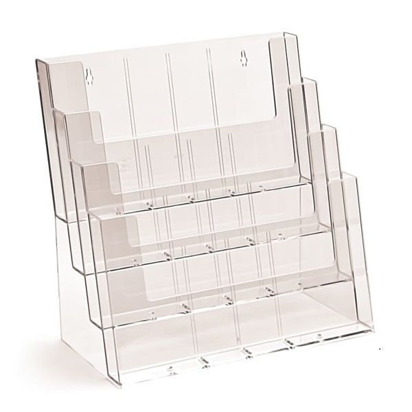 Countertop brochures rack - 478000 - EDIMETA - plastic / commercial