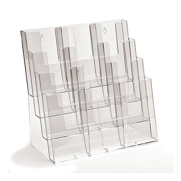 Countertop brochures rack - 478012 - EDIMETA - plastic / commercial