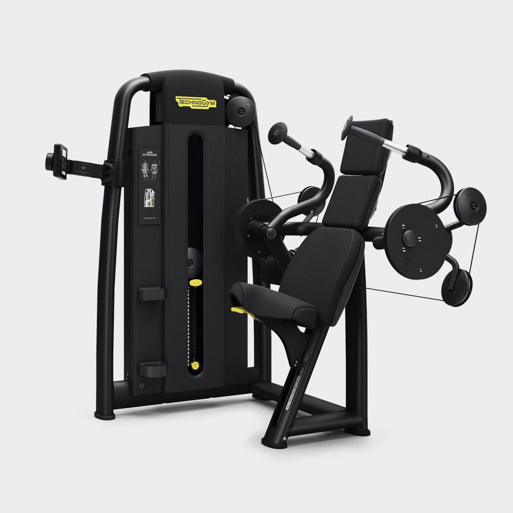 Arm curl weight training machine SELECTION 900 ARM EXTENSION