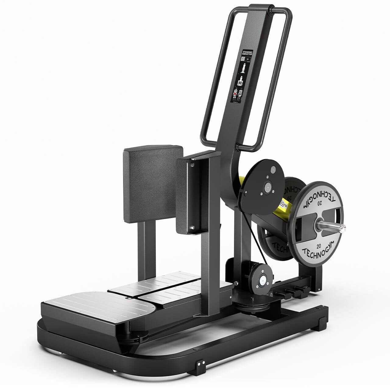 Abduction weight training machine PURE STANDING ABDUCTOR TECHNOGYM