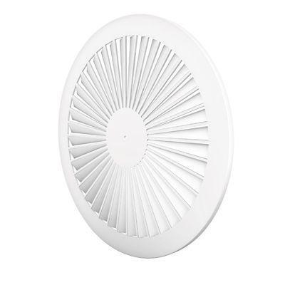 Ceiling air diffuser - WR400 - GRADA International - round / for air ...