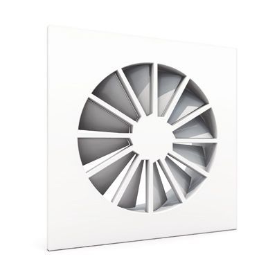 Ceiling air diffuser - WS210 - GRADA International - square / for air ...