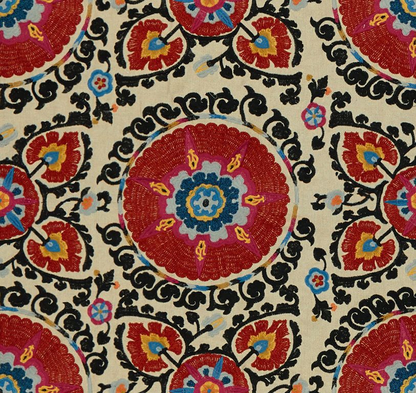 Upholstery fabric CATALINA SUZANI Lee Jofa patterned / linen