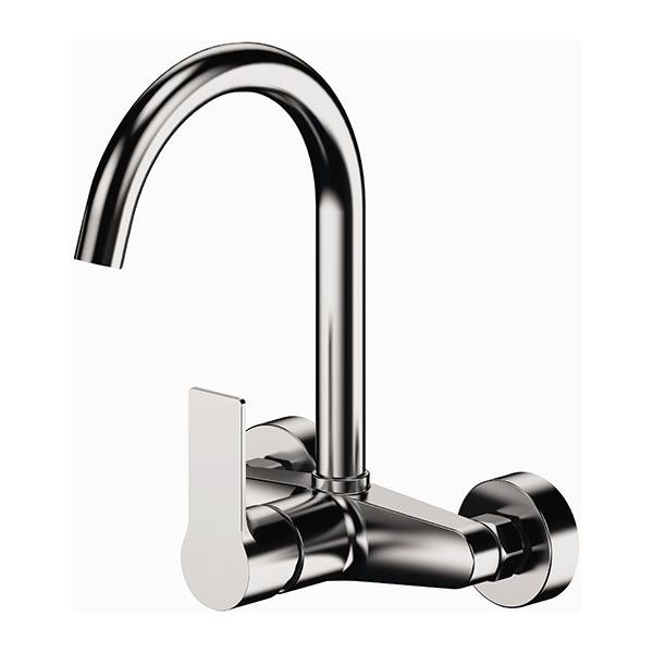 Wallmounted mixer tap EY43B Remer chromed metal / brass / kitchen
