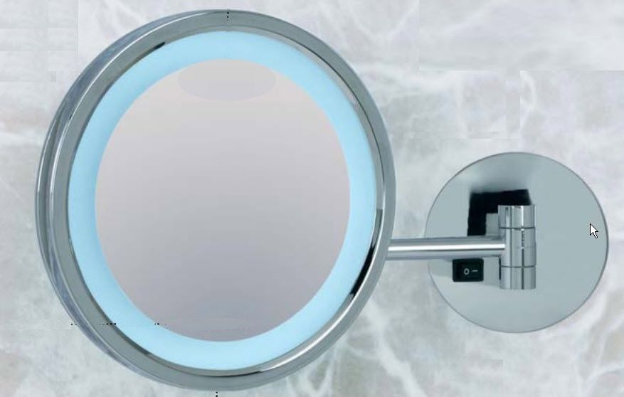 Wall Mounted Bathroom Mirror Magnifying Led Illuminated Wall Mounted Bathroom Mirror