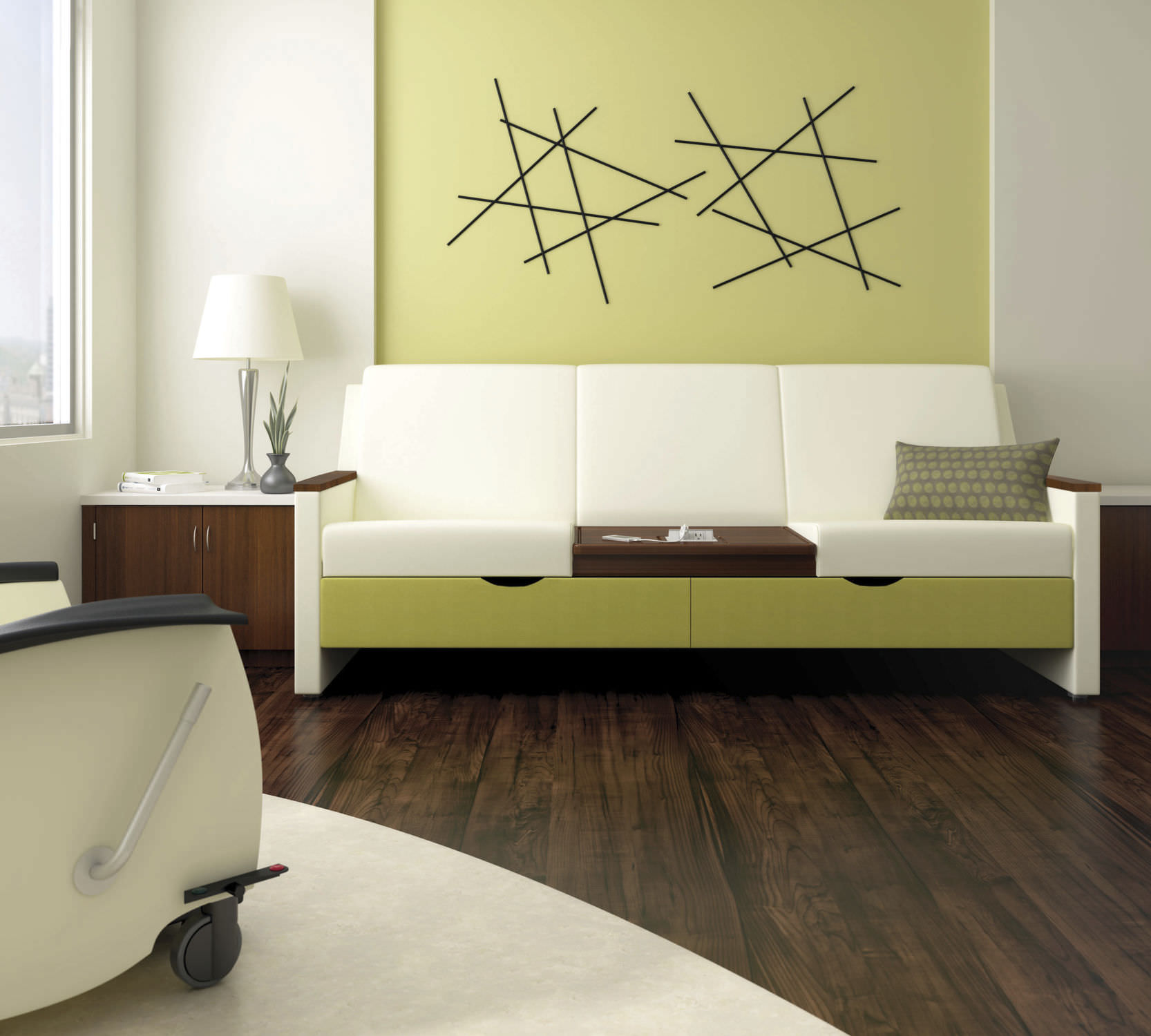 Sofa bed contemporary fabric for healthcare facilities Sofa bed contemporary fabric for healthcare facilities