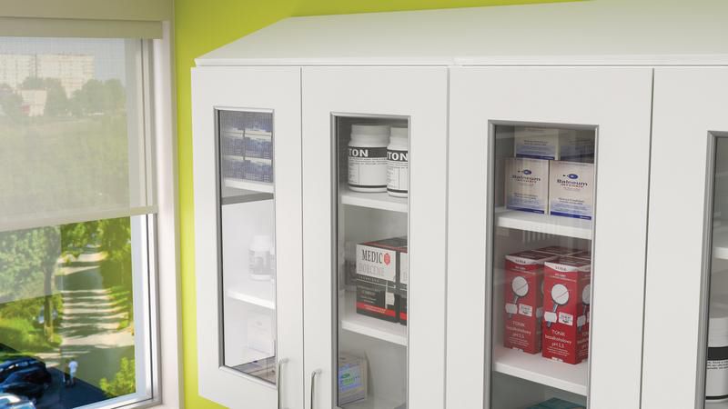 Free Standing Medicine Cabinet Commercial Neocase Groupe Lacasse