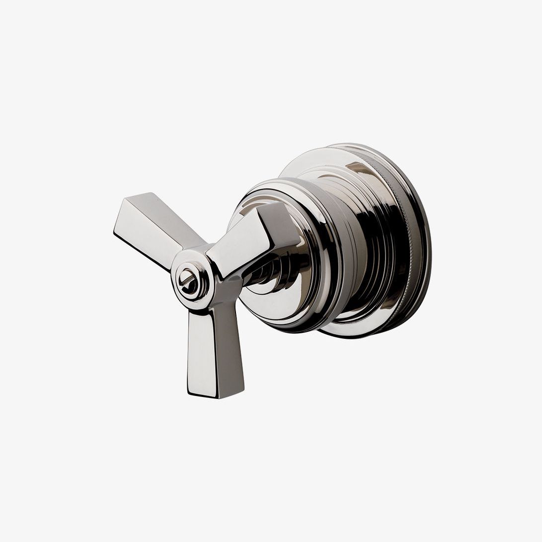 Shower shutoff valve AEVC57 Waterworks wallmounted / chromed