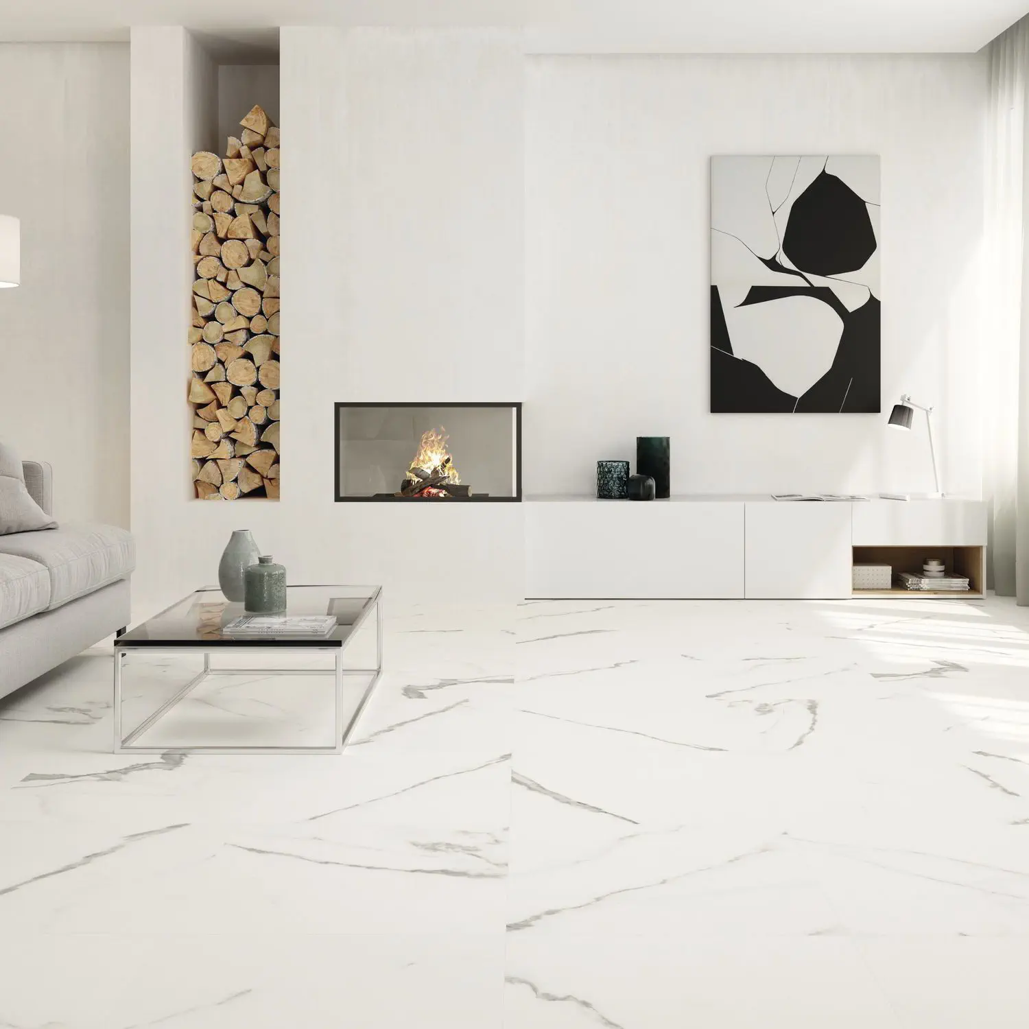 Indoor Tile Polaris Baldocer Wall Floor Porcelain Stoneware