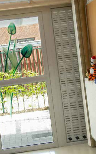 Aluminum Ventilation Grill Rectangular 415va Renson