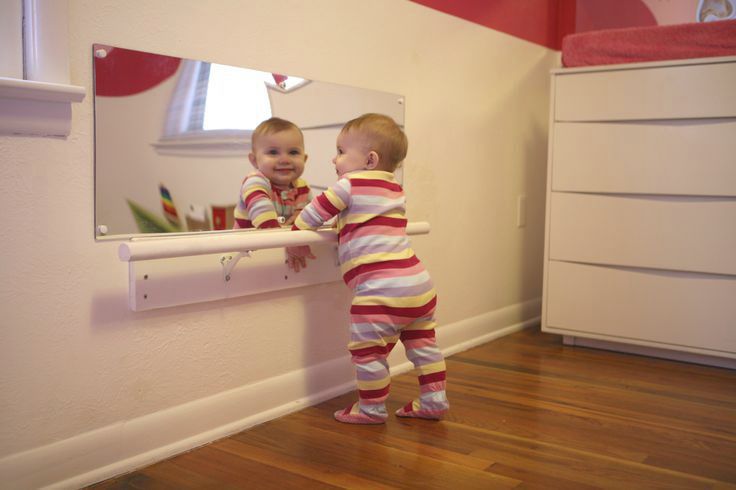 infant mirror with bar