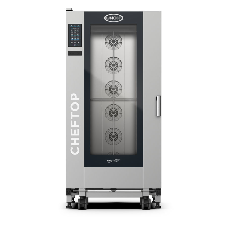 Commercial oven XEBL16EUE1RS UNOX electric / combi / freestanding