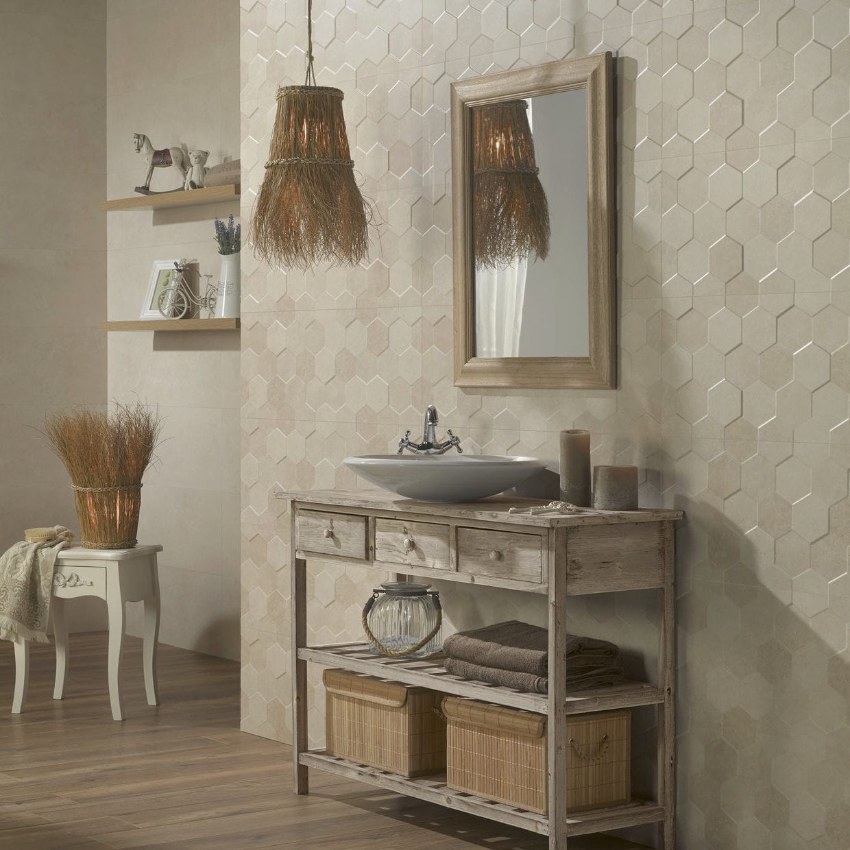 Indoor Tile Wall Ceramic Rectangular Tomette Peronda