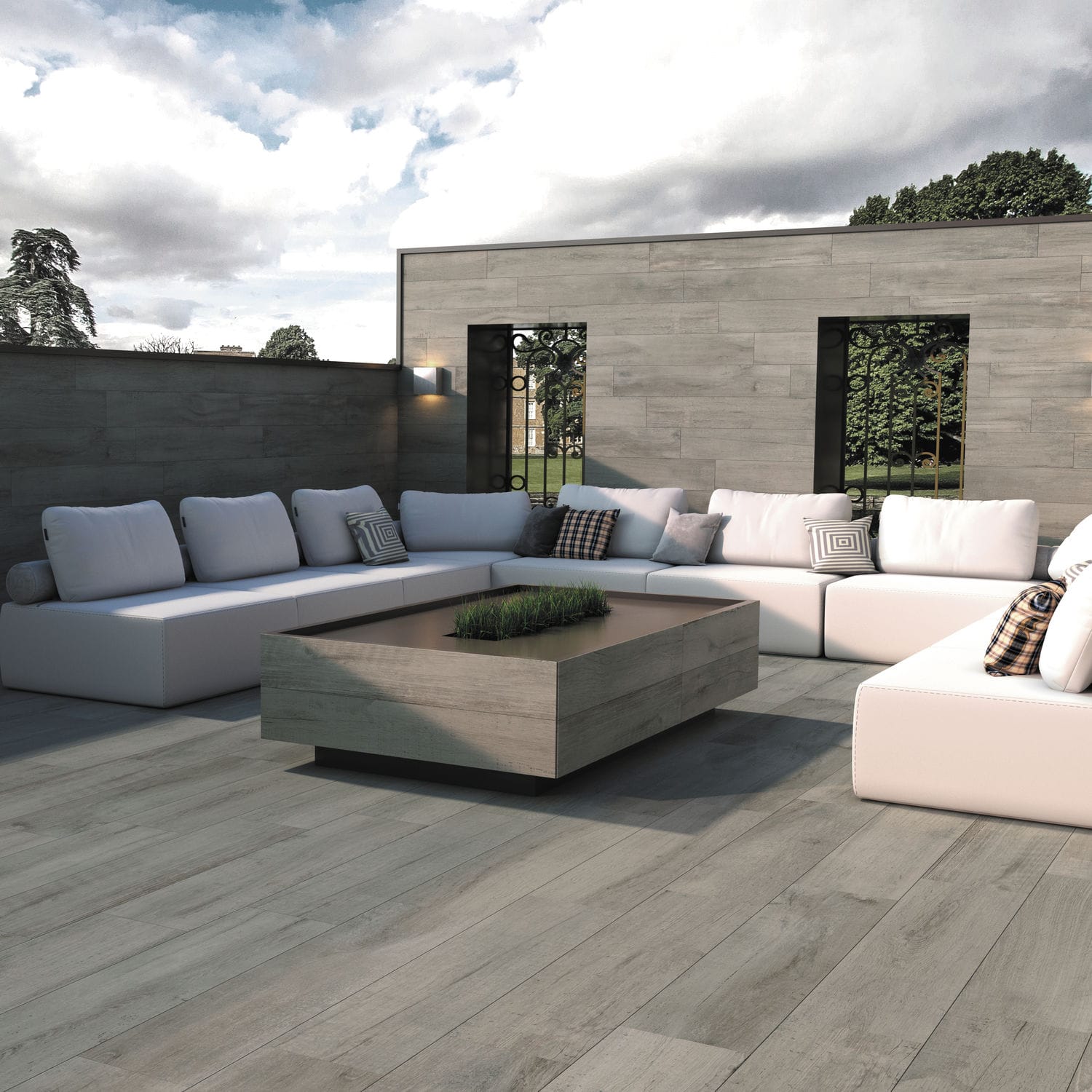 Porcelain stoneware tile - EVERGLOW - Rocersa - matte / indoor / outdoor