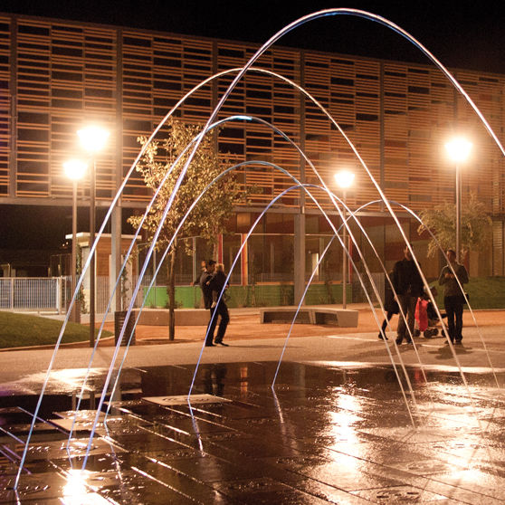 Fountain jet JUMPING Fontana Fountains