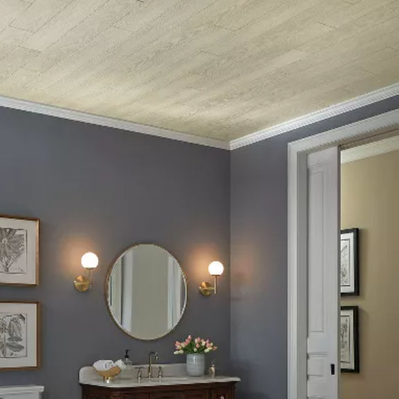 Mineral fiber suspended ceiling - COUNTRY CLASSIC PLANK - Armstrong ...
