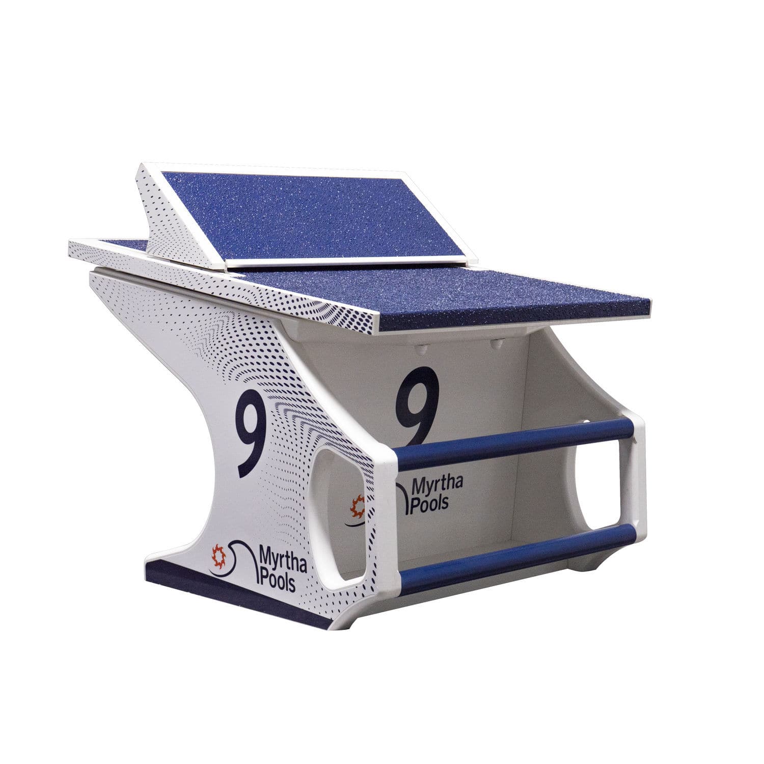 Public pool starting blocks Track Start Absolute Myrtha Pools