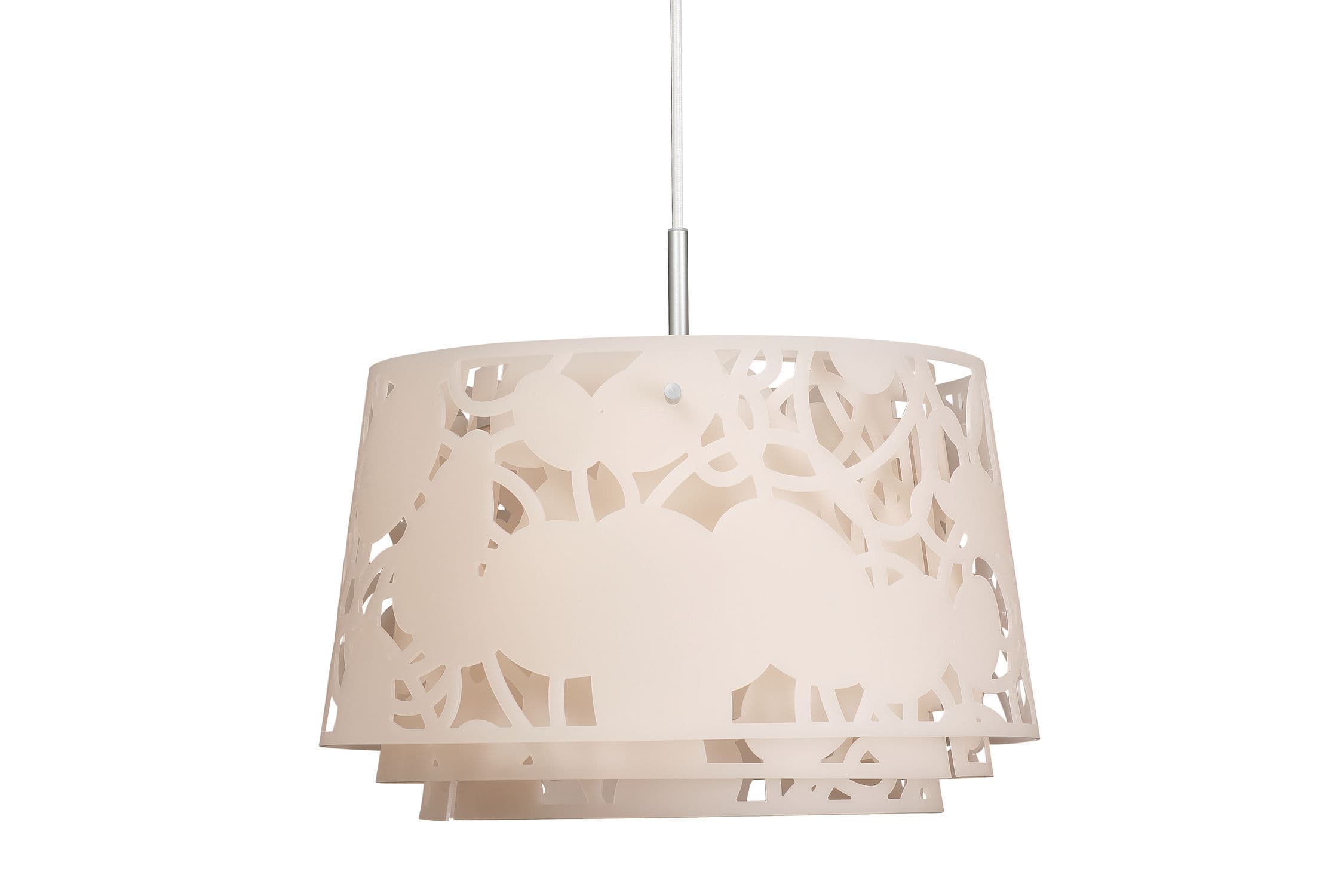 Pendant lamp - COLLAGE 450 - Louis Poulsen - aluminum / acrylic