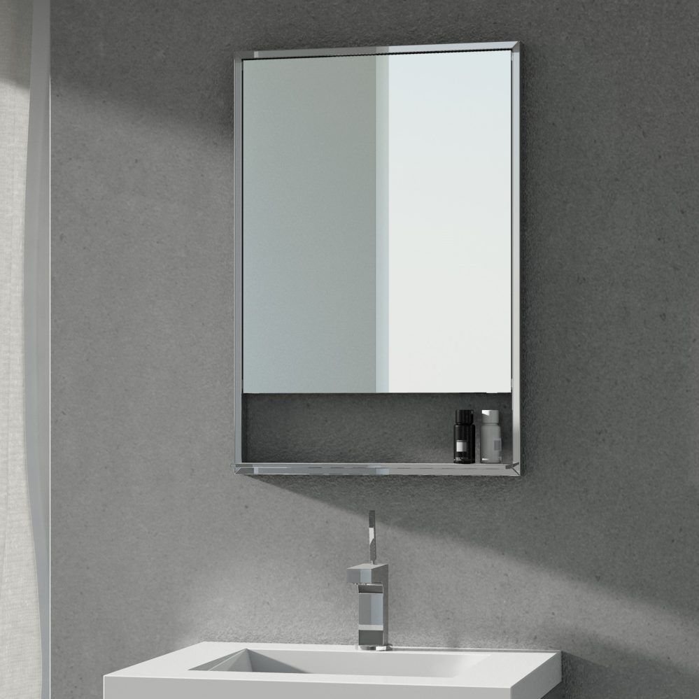 Wallmounted bathroom mirror C 2819 WETSTYLE contemporary