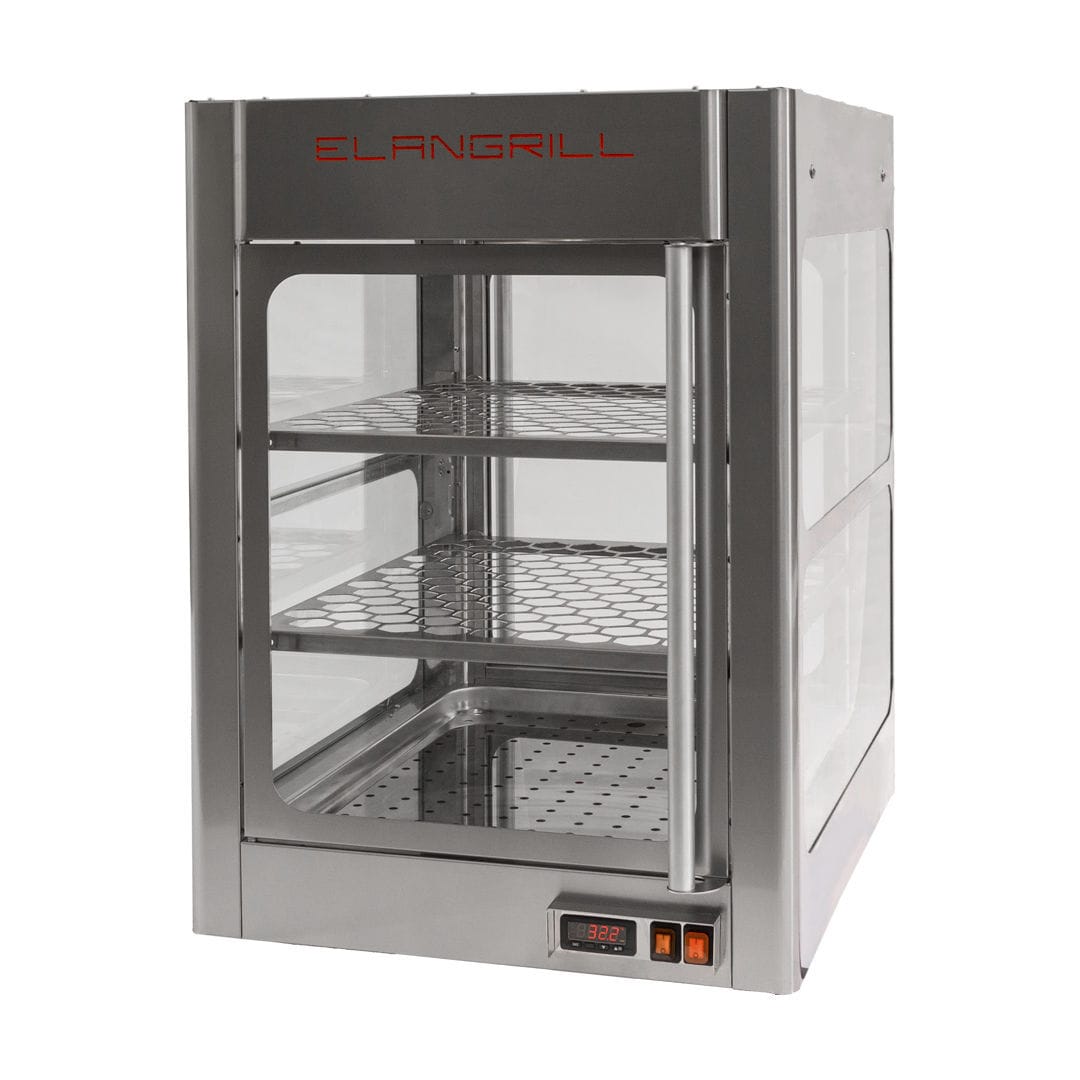 Countertop warmer display case TCR1 ELANGRILL with builtin