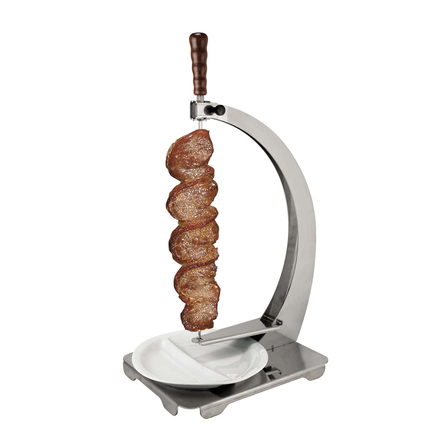 Stainless steel skewer holder - VELA - ELANGRILL - single