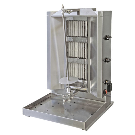 Commercial kebab machine GHI3 WITH 3 BURNERS ELANGRILL