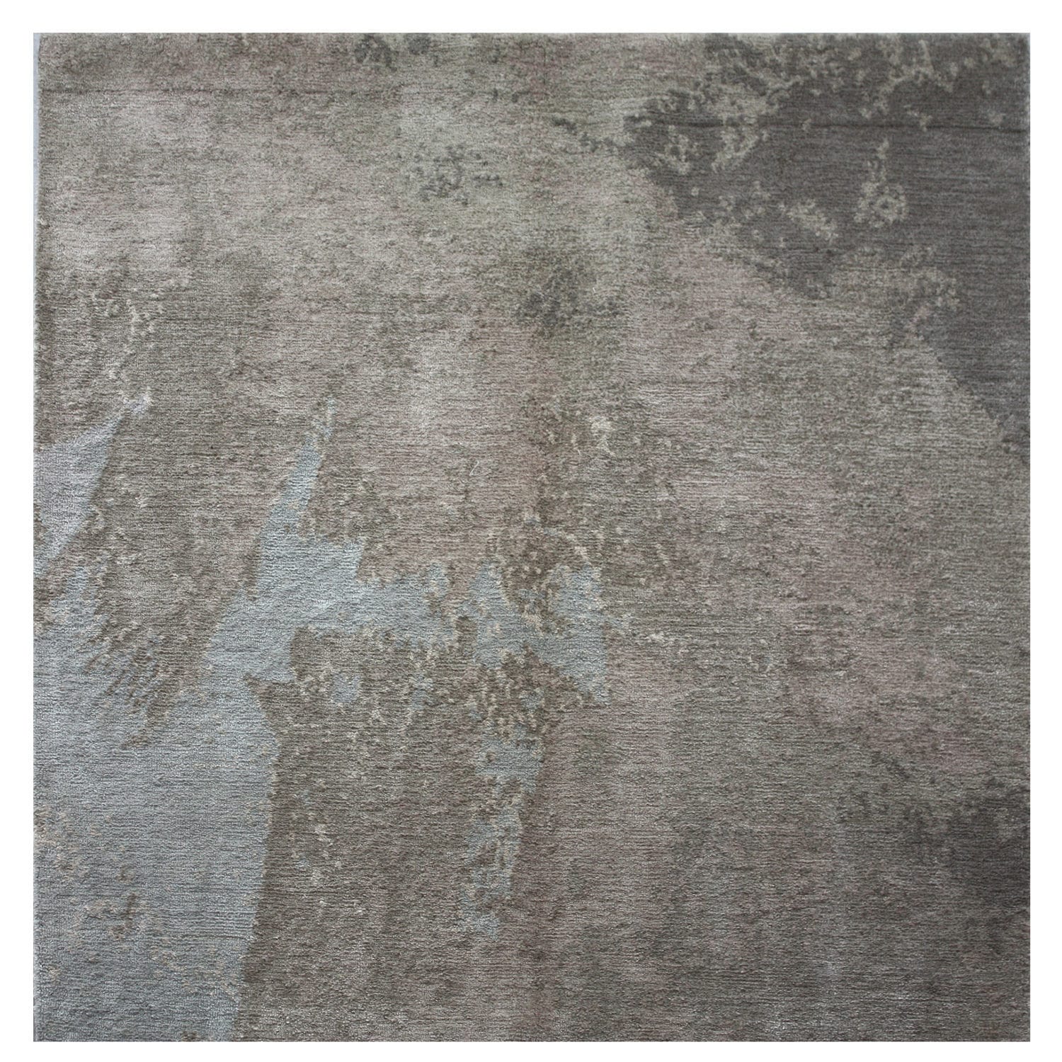 Contemporary rug Painting DESIGNER CARPETS patterned / silk / mohair