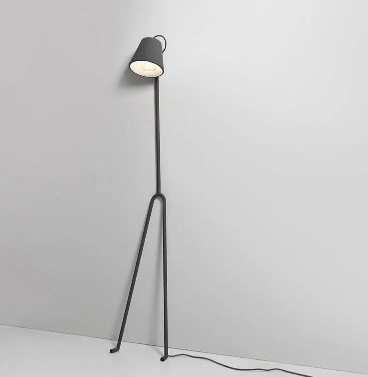Floor-standing lamp - MAÑANA - DESIGN HOUSE STOCKHOLM - powder