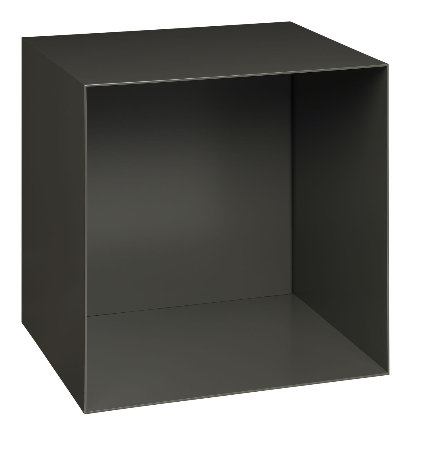 Low shelf SB11 DARA e15 contemporary / aluminum / black