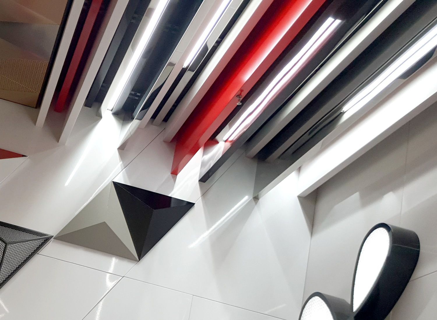 Aluminum Suspended Ceiling Steel Strip Acoustic S