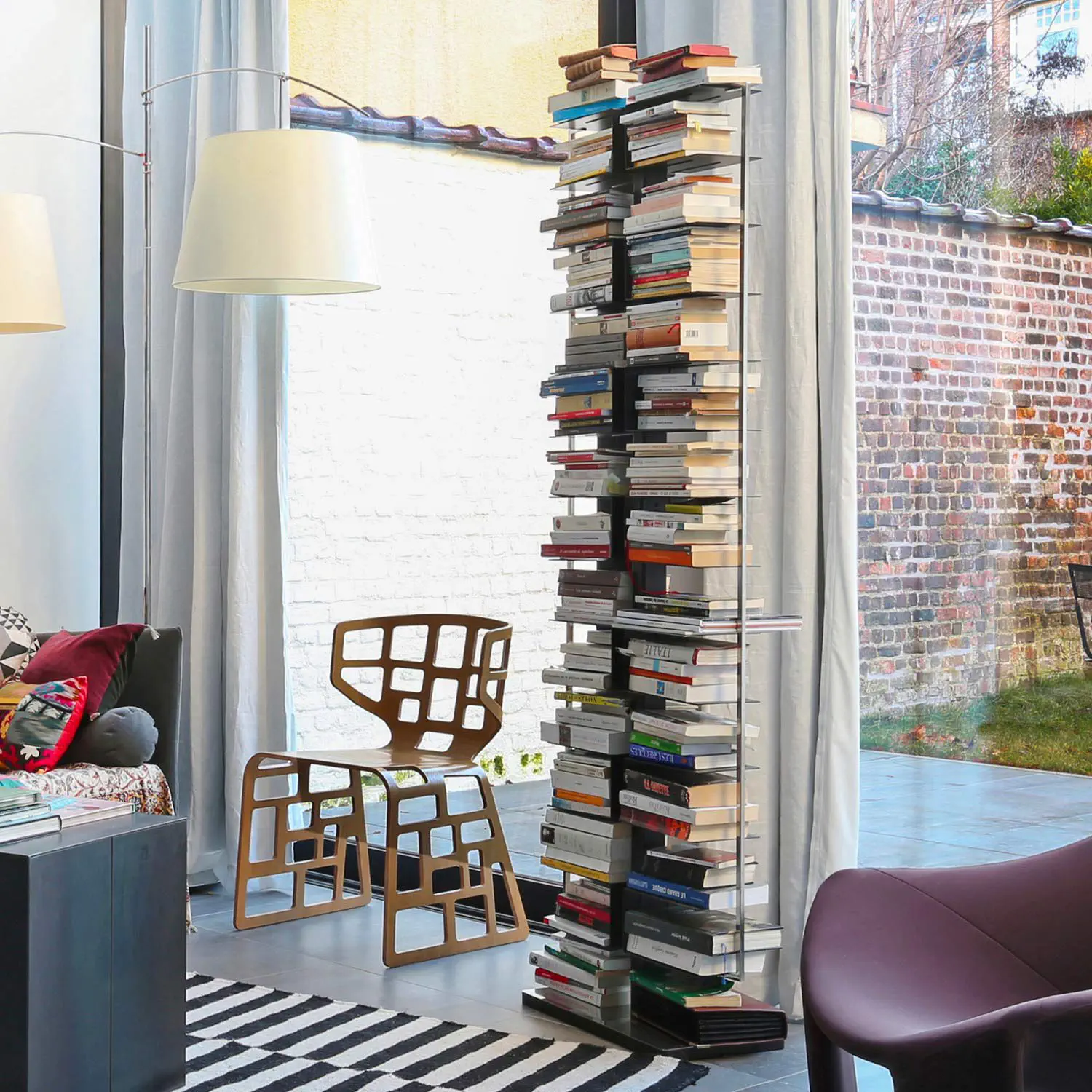 Contemporary shelf - PTOLOMEO X2 - OPINION CIATTI - stainless Contemporary shelf - PTOLOMEO X2 - OPINION CIATTI - stainless