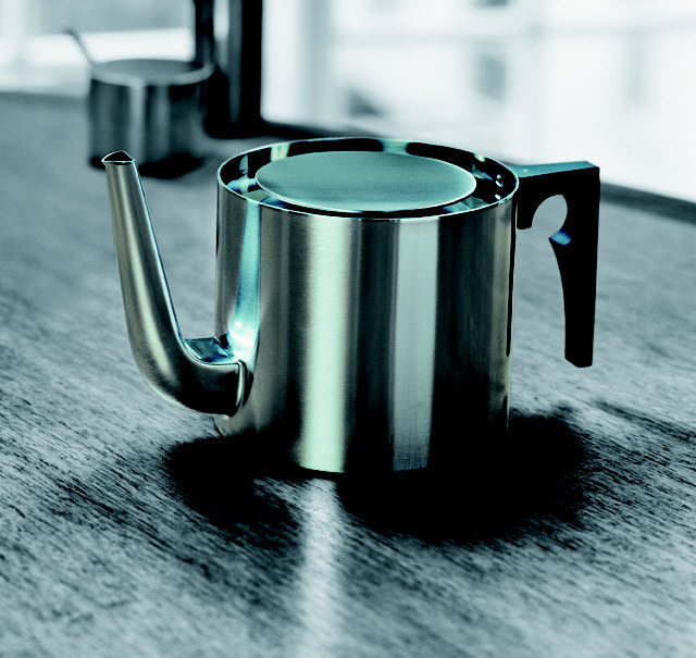 Stainless steel teapot AJ STELTON commercial / for domestic use
