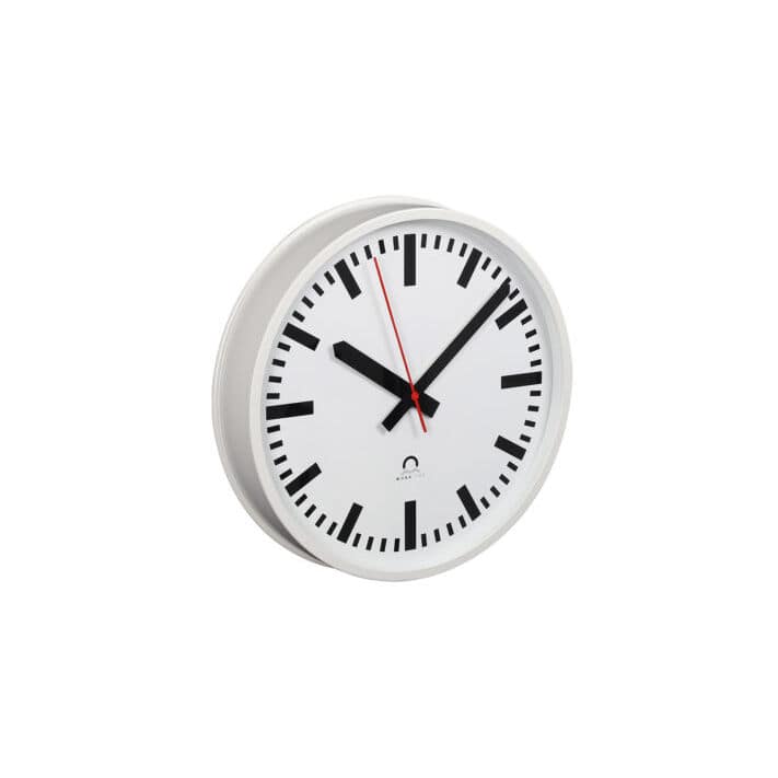 Contemporary clock FLEX BÜRK MOBATIME wallmounted / analog