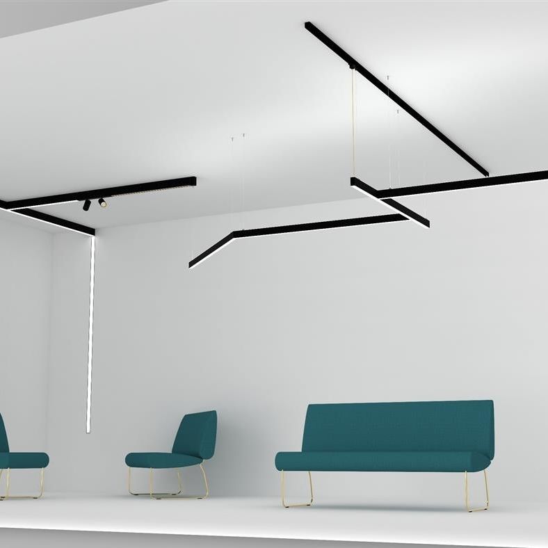 Recessed light fixture - P.FORTY - planlicht - LED / linear / IP20