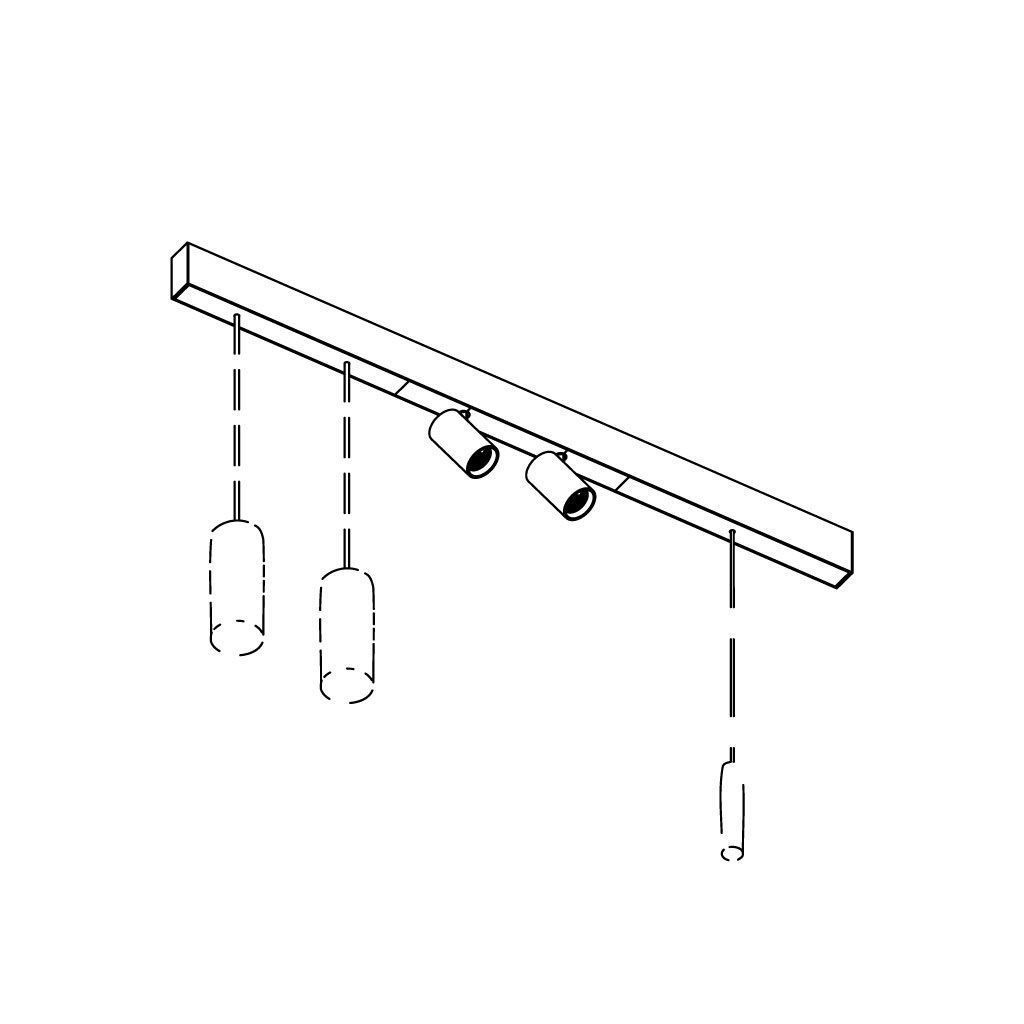 LED track light - P.FORTY & PURE 3 FUSION - planlicht - cylindrical ...