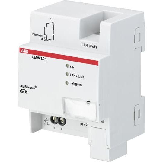DIN rail dimmer ABA/S1.2.1 ABB Home and Building Automation KNX