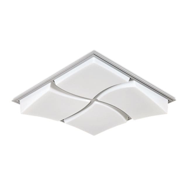 Recessed Ceiling Light Fixture Led Square Sheet Steel 3