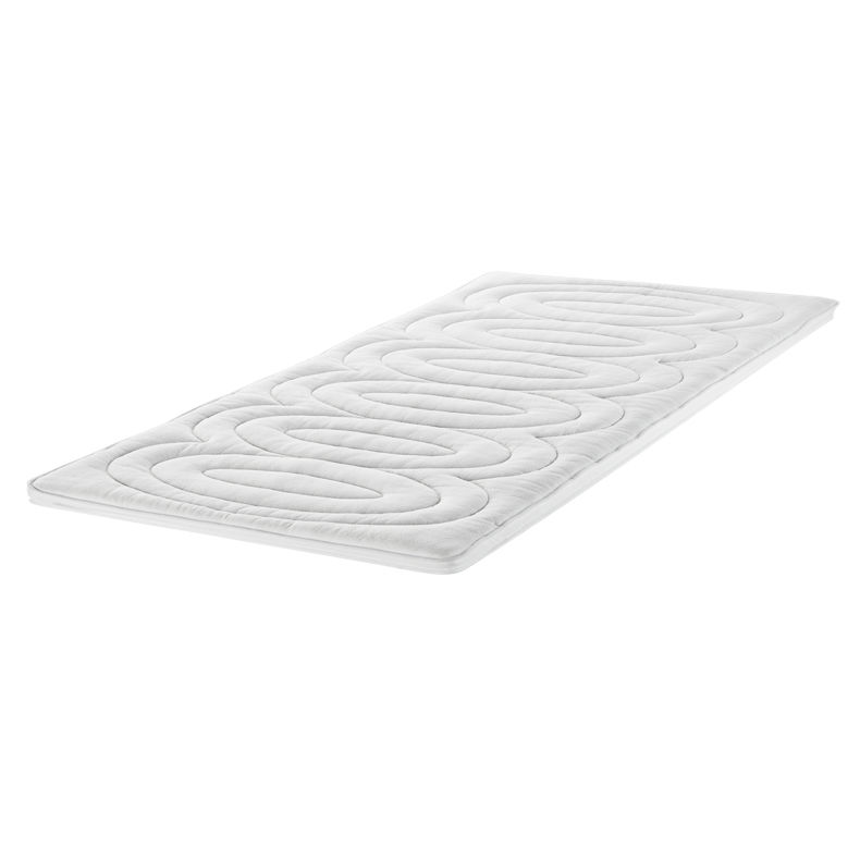 Latex mattress pad TOPPER DELUXE HÜSLER NEST wool / cotton
