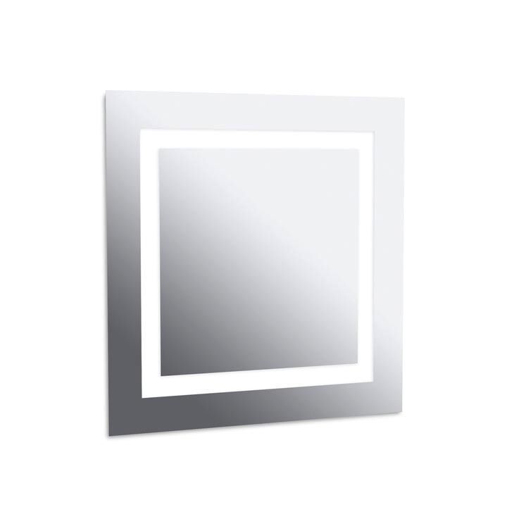 Wallmounted bathroom mirror REFLEX LedsC4 contemporary