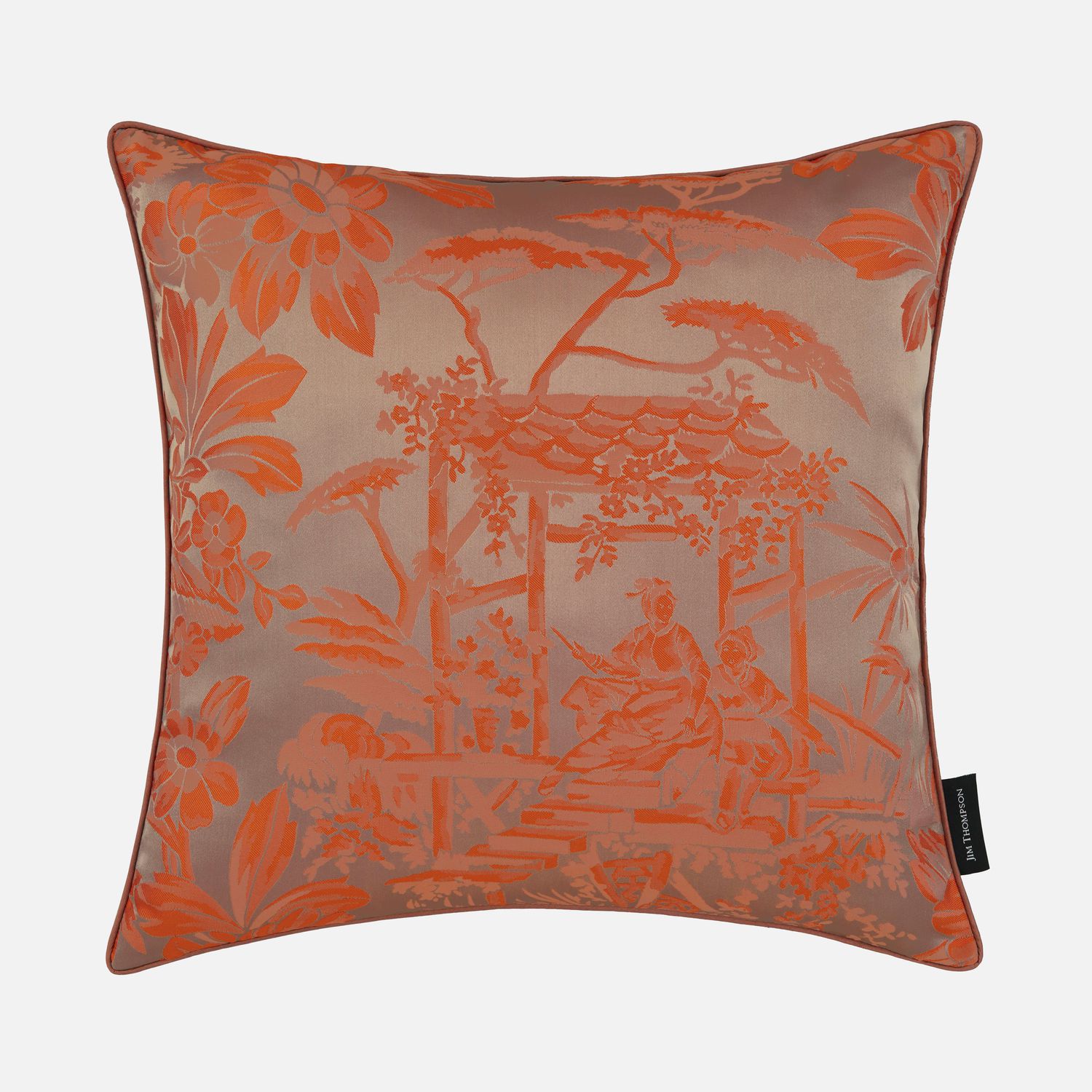 Square cushion - EDEN - JIM THOMPSON - patterned / home / silk