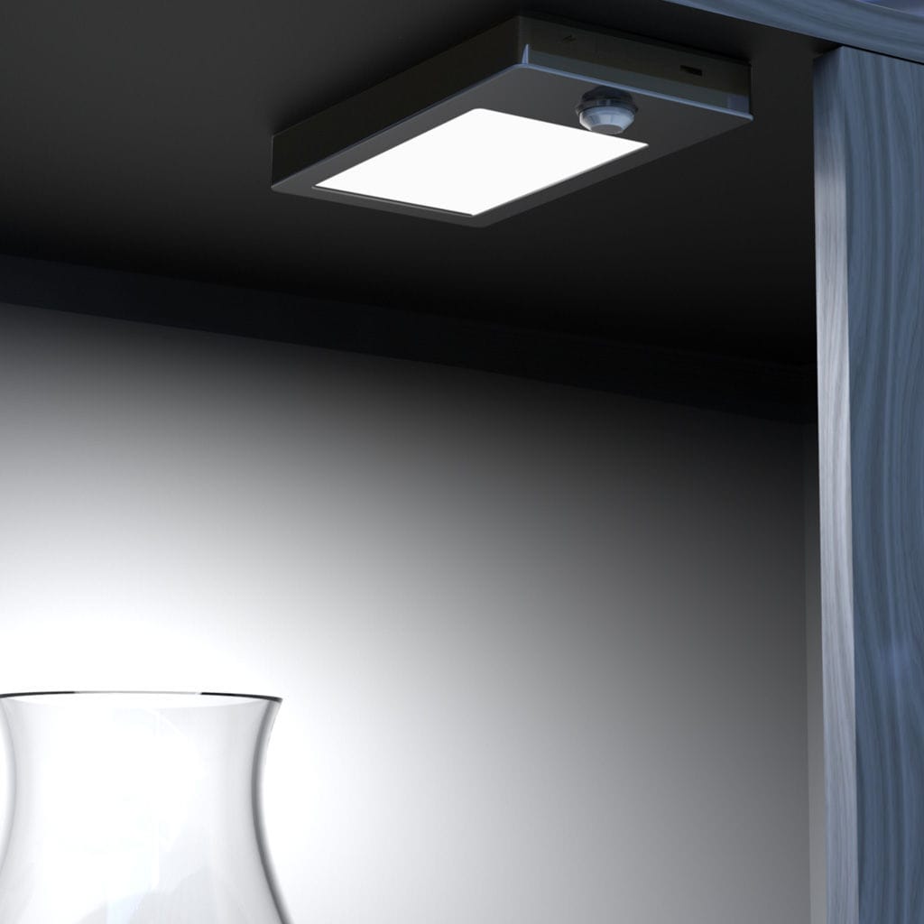 Surfacemounted light fixture SMART L&S LED / rectangular / with sensor