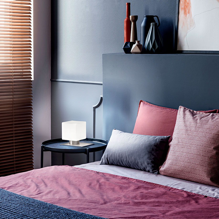 Table lamp ZARA Fabas Luce metal / blown glass / contemporary