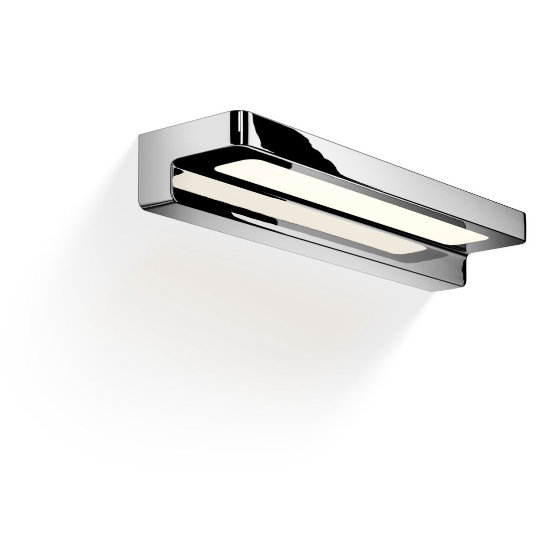 Contemporary Wall Light Bathroom Chrome Plated Brass Nickel