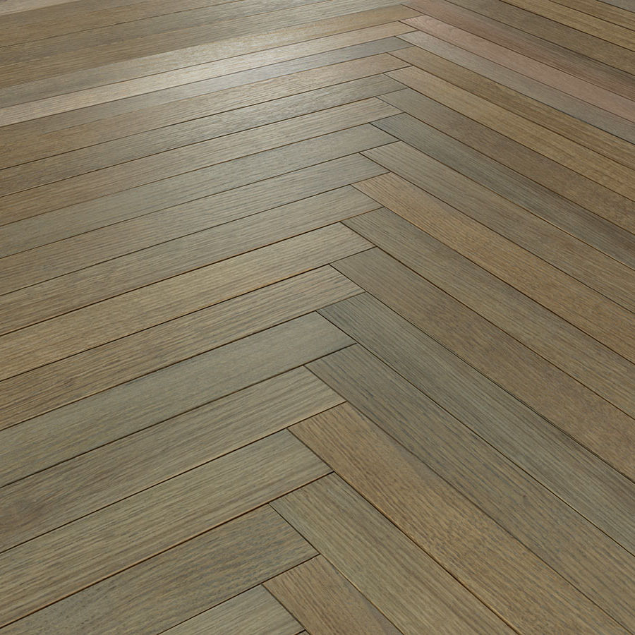 Engineered parquet floor HERRINGBONE 90°SKY BASSANO PARQUET chevron / matte / glued