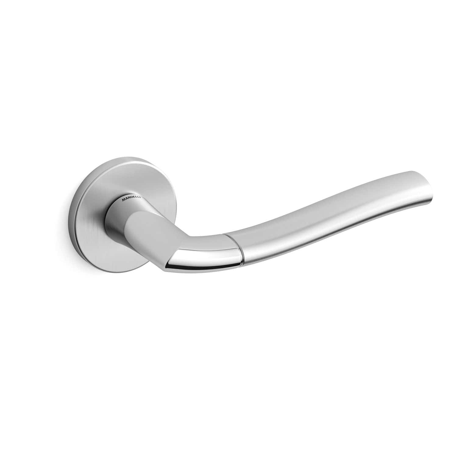 Door handle CHIO MANDELLI1953 window / brass / contemporary