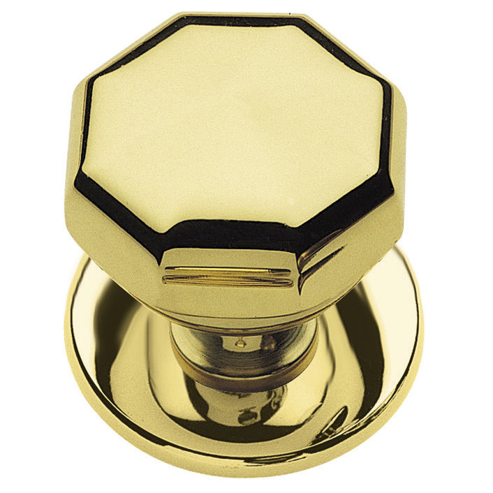 Contemporary door knob DIAMANTE MARTINELLI brass